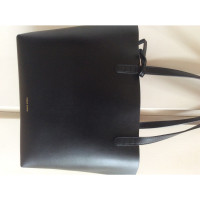 Mansur Gavriel Tote Bag aus Leder in Schwarz