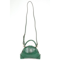 Manu Atelier Handbag Leather in Green