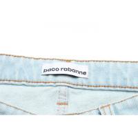 Paco Rabanne Jeans in Cotone in Blu