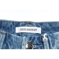 Good American Jeans Katoen in Blauw