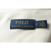 Polo Ralph Lauren Capispalla in Seta in Crema