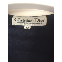 Christian Dior Maglieria in Seta in Blu
