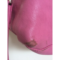 Longchamp Tote bag Leather in Pink