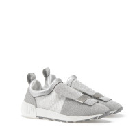 Sergio Rossi Trainers in Silvery