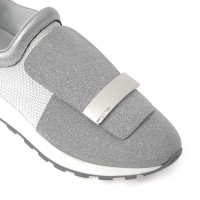 Sergio Rossi Trainers in Silvery