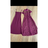 Red Valentino Dress in Bordeaux