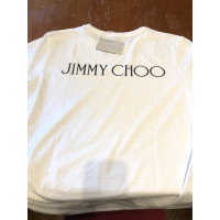Jimmy Choo Oberteil aus Baumwolle in Weiß