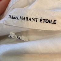 Isabel Marant Etoile Top Cotton in White