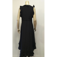 Zimmermann Kleid aus Seide in Schwarz