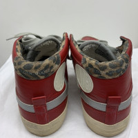 Golden Goose Trainers Leather in Red