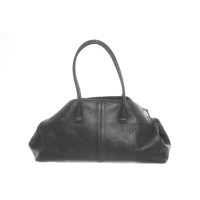 Tod's Shopper Leather in Black