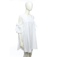 P.A.R.O.S.H. Vestito in Cotone in Bianco