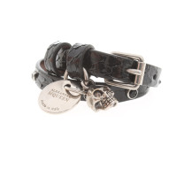 Alexander McQueen Bracelet/Wristband Leather in Black