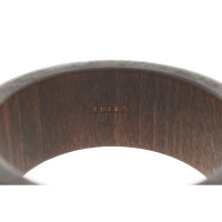 Furla Armreif/Armband aus Holz in Braun