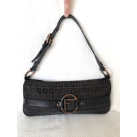 Fendi Baguette Bag en Toile en Marron