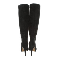 Dune London Boots Suede in Black