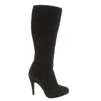 Dune London Boots Suede in Black