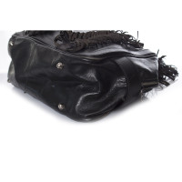 John Galliano Shoulder bag Leather in Black