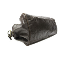 Balenciaga City Bag aus Leder in Braun
