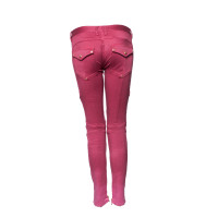 Balmain Jeans aus Baumwolle in Rosa / Pink