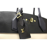 Louis Vuitton Shopper aus Leder in Beige