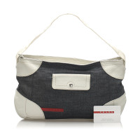 Prada Shoulder bag Jeans fabric in Blue