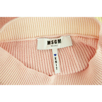 Msgm Strick aus Baumwolle in Rosa / Pink