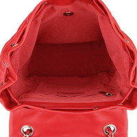 Chanel Urban Spirit Backpack in Pelle in Rosso