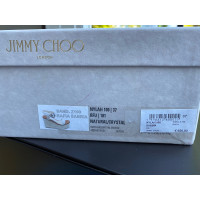 Jimmy Choo Chaussures compensées en Crème
