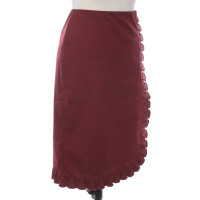 Prada Skirt in Bordeaux