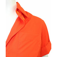 Hermès Oberteil aus Baumwolle in Orange