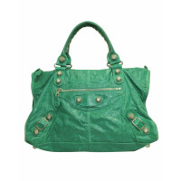 Balenciaga Tote bag Leather in Green