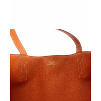 Hermès Double Sens 36 Leer in Oranje