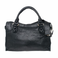 Balenciaga City Bag aus Leder in Schwarz