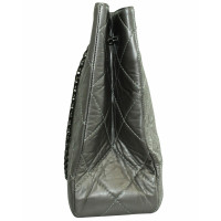 Chanel Tote Bag aus Leder in Grau