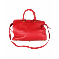 Saint Laurent Cabas Chyc Leather in Red