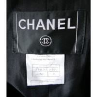 Chanel Jas/Mantel Katoen in Zwart