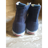 Levi's Sneakers Canvas in Blauw