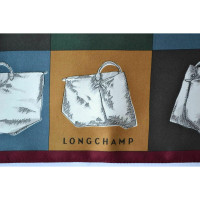 Longchamp Sjaal Zijde in Groen