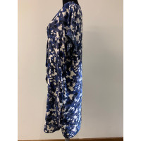 Max Mara Kleid aus Seide in Blau