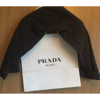 Prada Gilet in Cotone in Blu