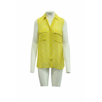 Equipment Top en Soie en Jaune