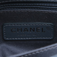 Chanel Coco Leer in Blauw