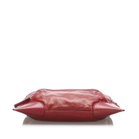 Fendi Baguette Bag in Pelle in Rosso