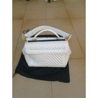 Giorgio Armani Shoulder bag Leather in White