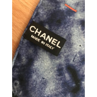 Chanel Echarpe/Foulard en Soie en Bleu