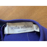 Mila Schön Concept Robe en Viscose en Violet