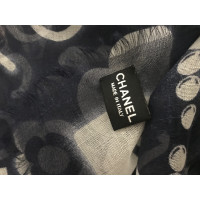 Chanel Schal/Tuch aus Kaschmir in Blau