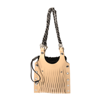 Sonia Rykiel Handbag Leather in Beige