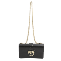 Pinko Love Simply en Cuir en Noir